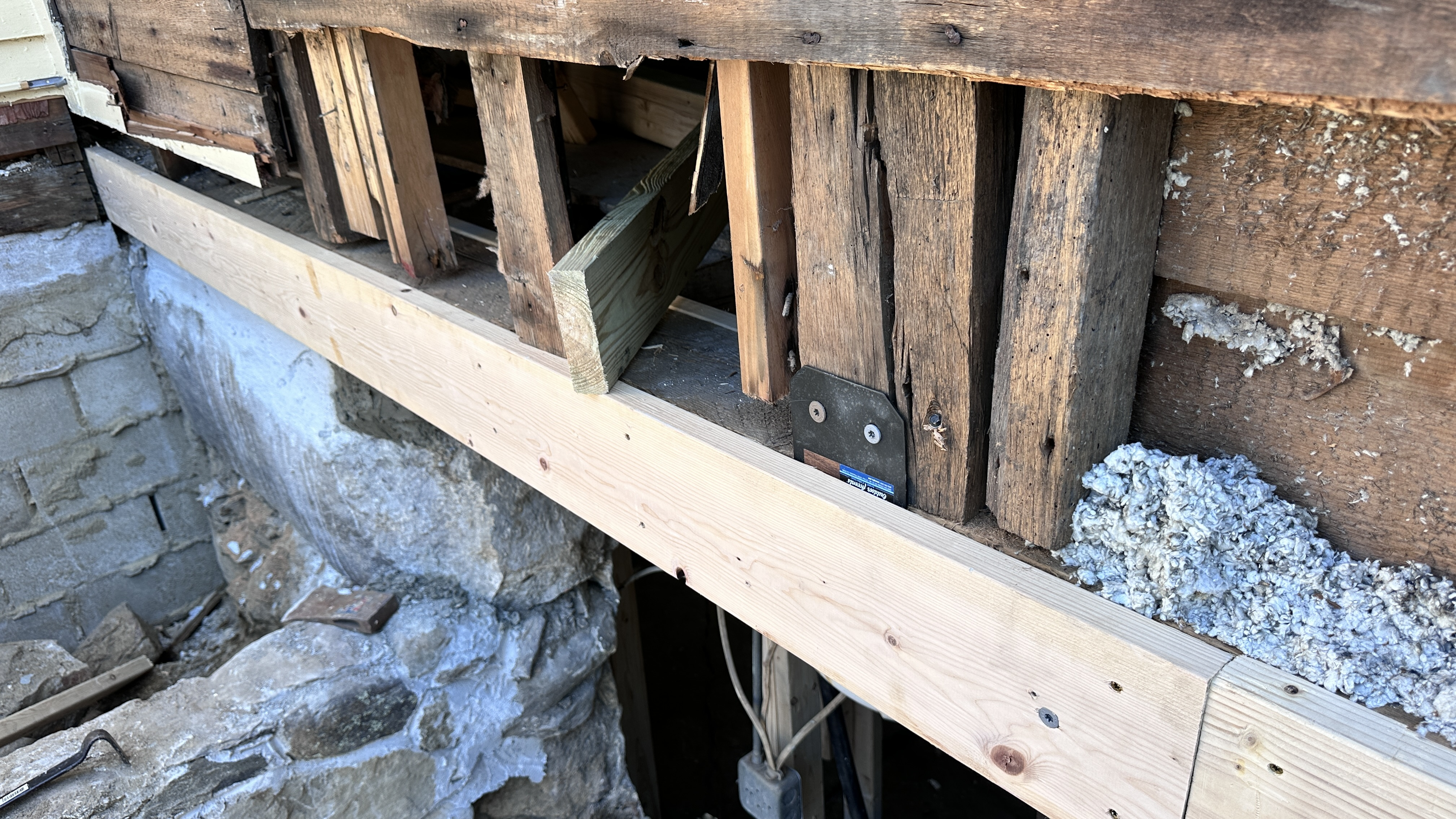 Cracked beam repair