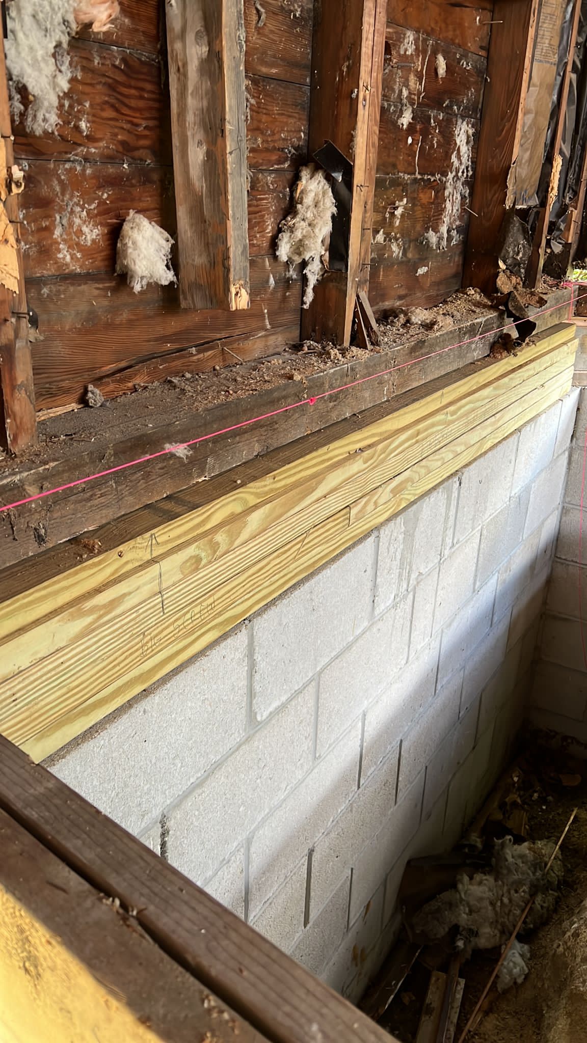 New drywall and paint after water damage
