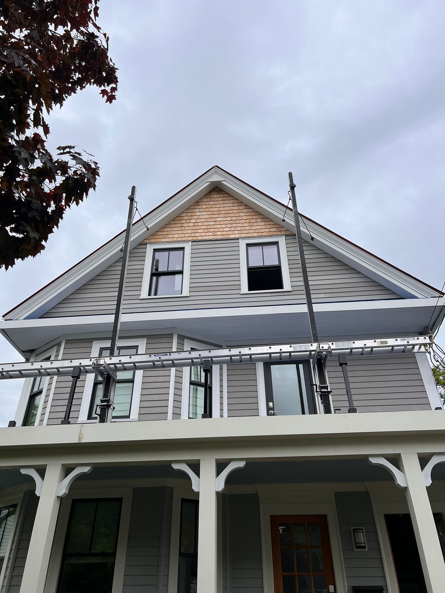 Roofing installation service project