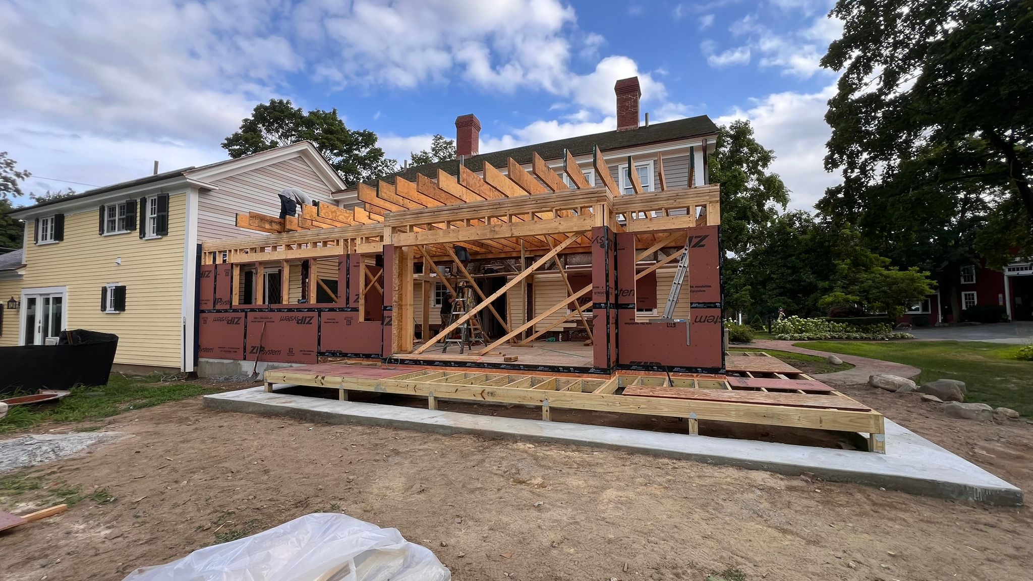 A finished Massachusetts home remodel
