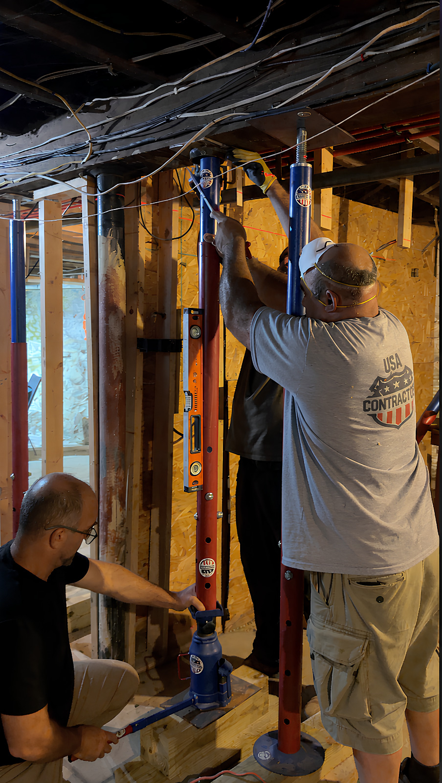 A restored Massachusetts home after structural and water damage repair